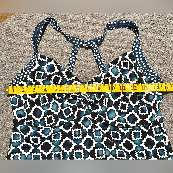 TITLE NINE • Women's Underwire Tankini Size 34DD - Picture 6 of 9